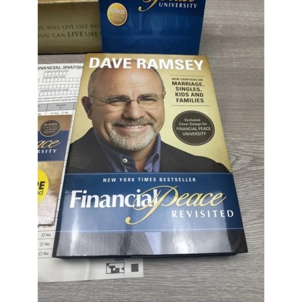 Dave Ramsey's Financial Peace University Membership Kit Course Box. New-Open Box